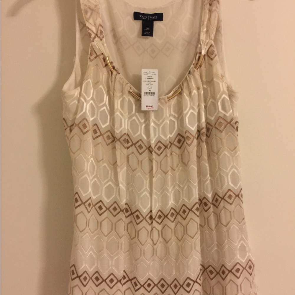 Silky dressy tank